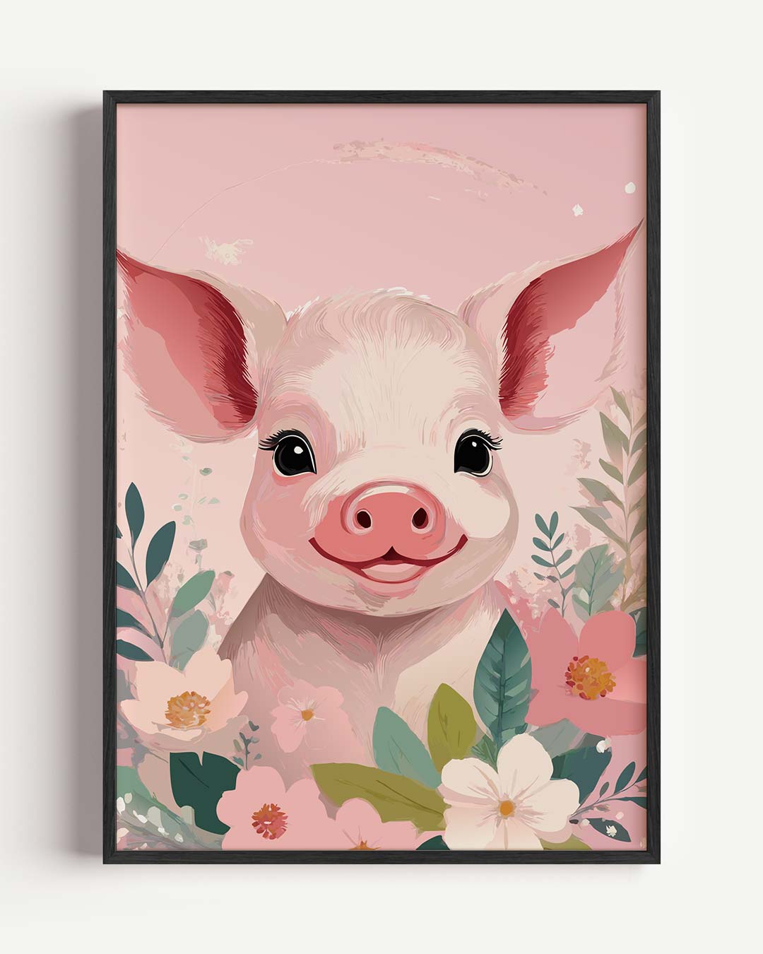 Vrolijke Varkentjes Poster-WallArtistic
