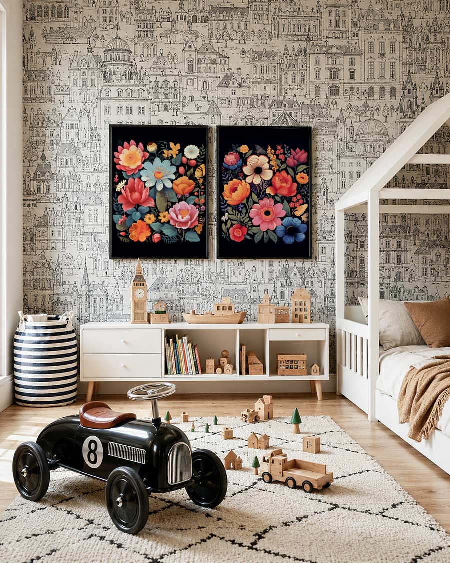 Bloemenpracht Posterset