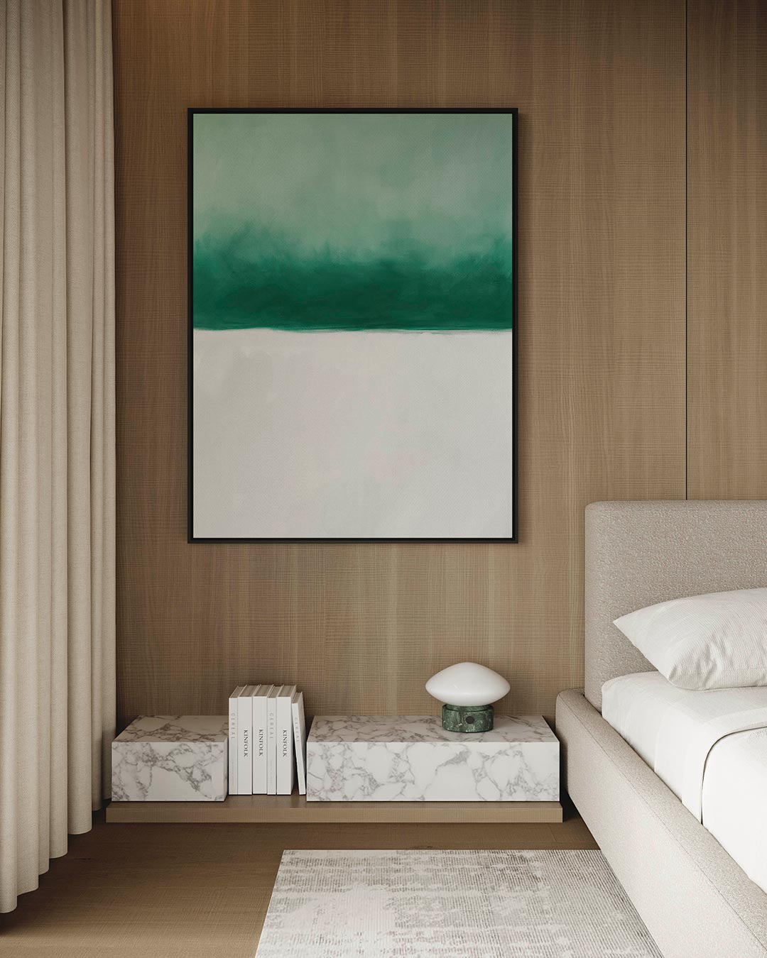 Groene overgang Kunstwerk