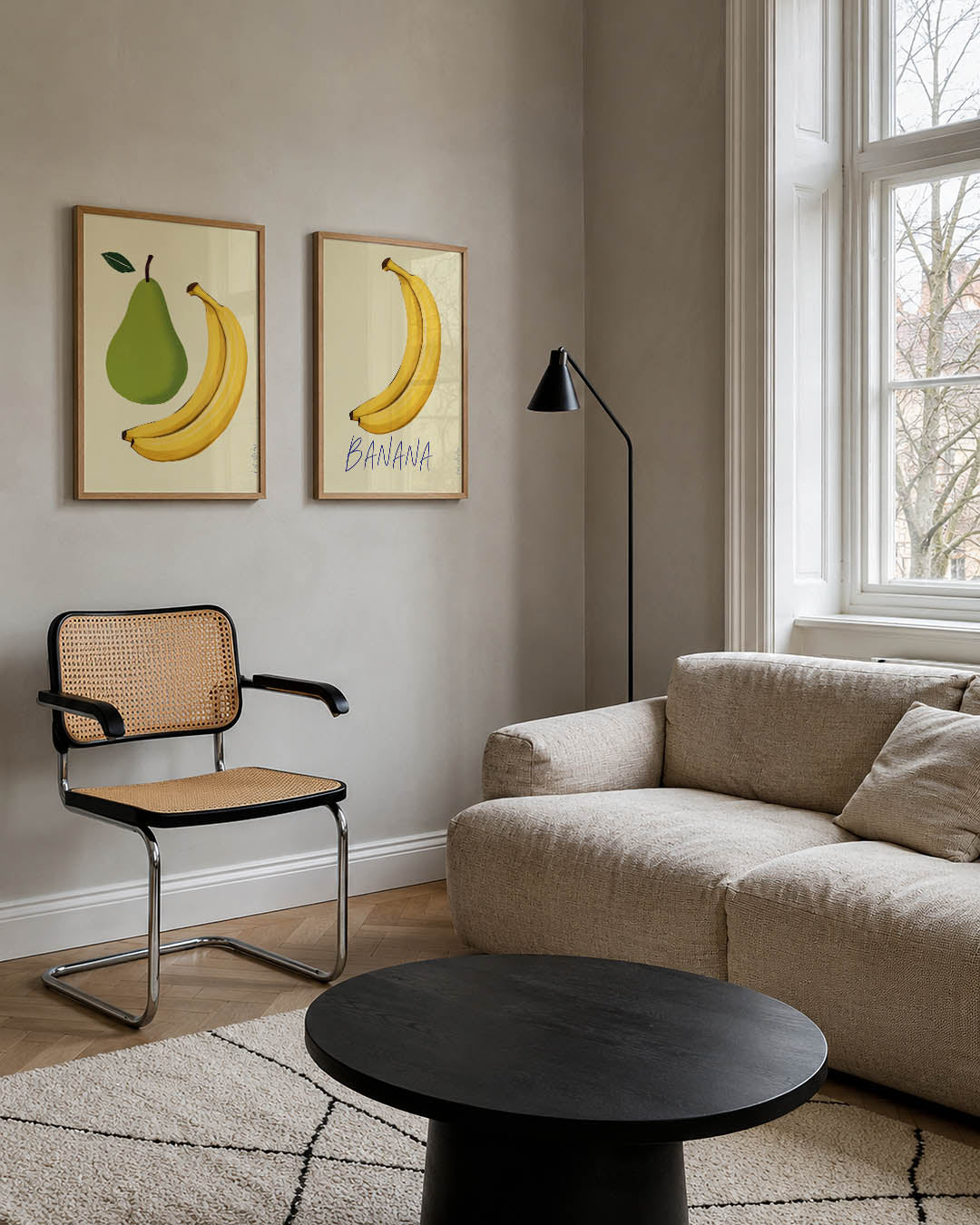Fruitige vormen Posterset