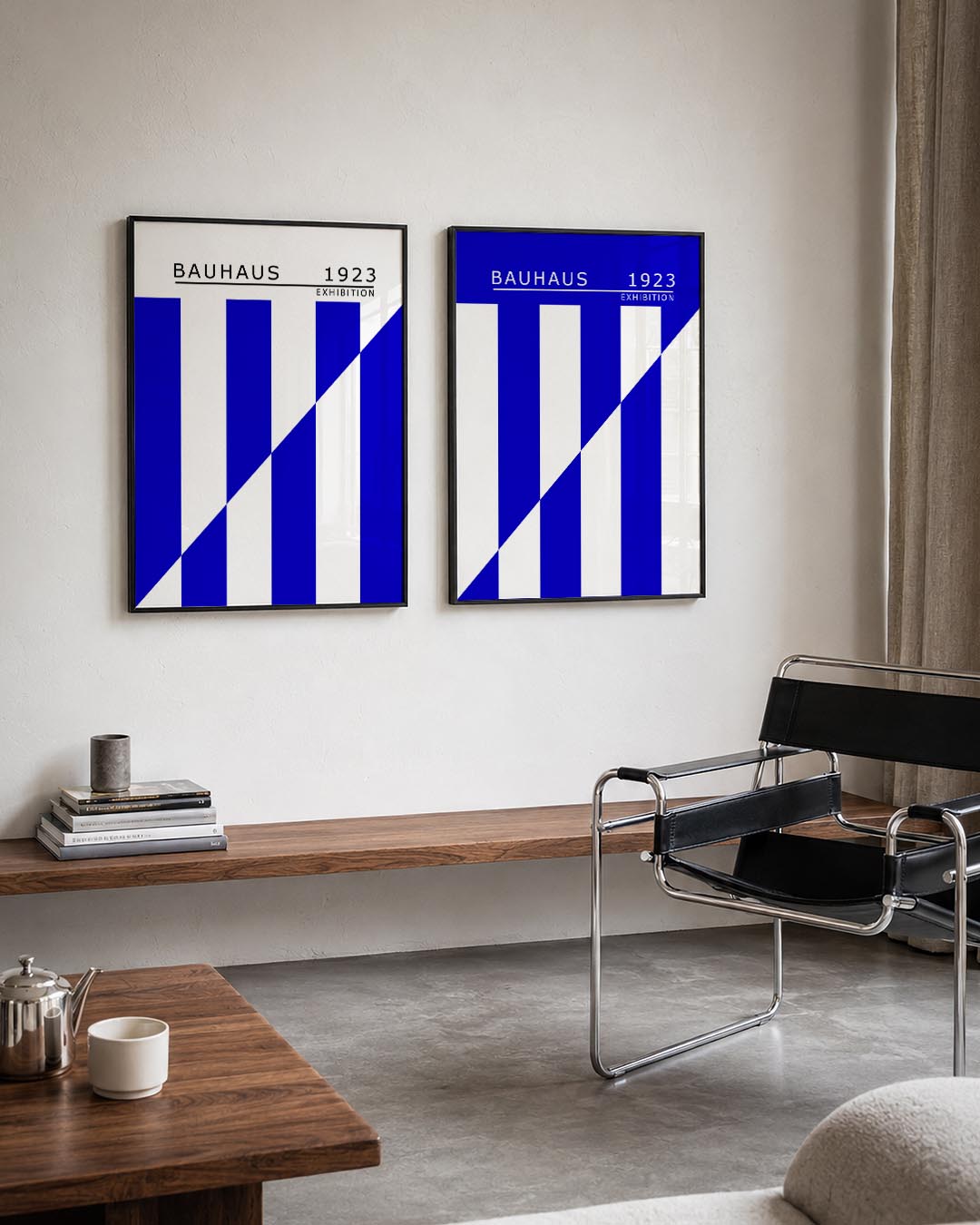 Lijnen en kleurvlakken Posterset