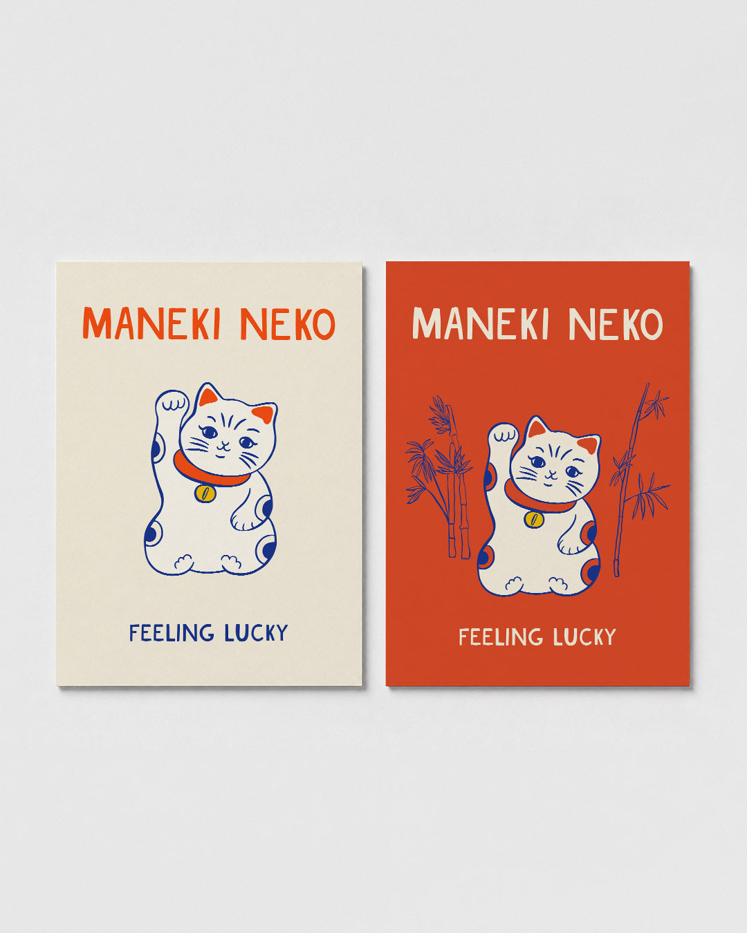 Geluksbrenger kat Posterset