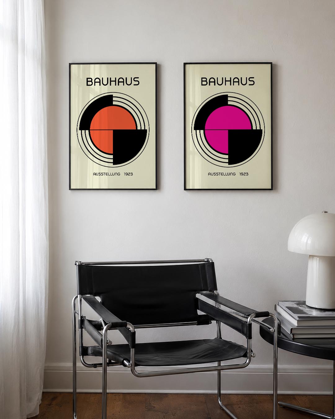 Cirkel en lijnen Posterset