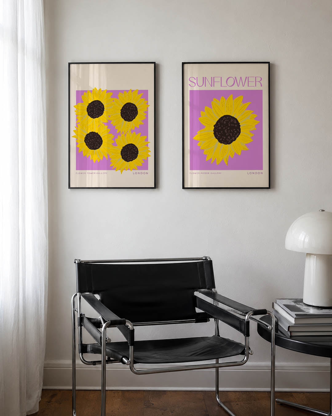 Zonnebloem vreugde Posterset