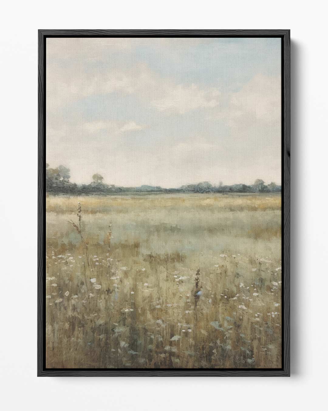 Zomers Veldlandschap Kunstwerk-canvas-dibond-plexiglas-wanddecoratie-WallArtistic