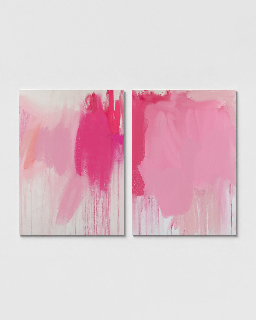 Roze vegen Posterset