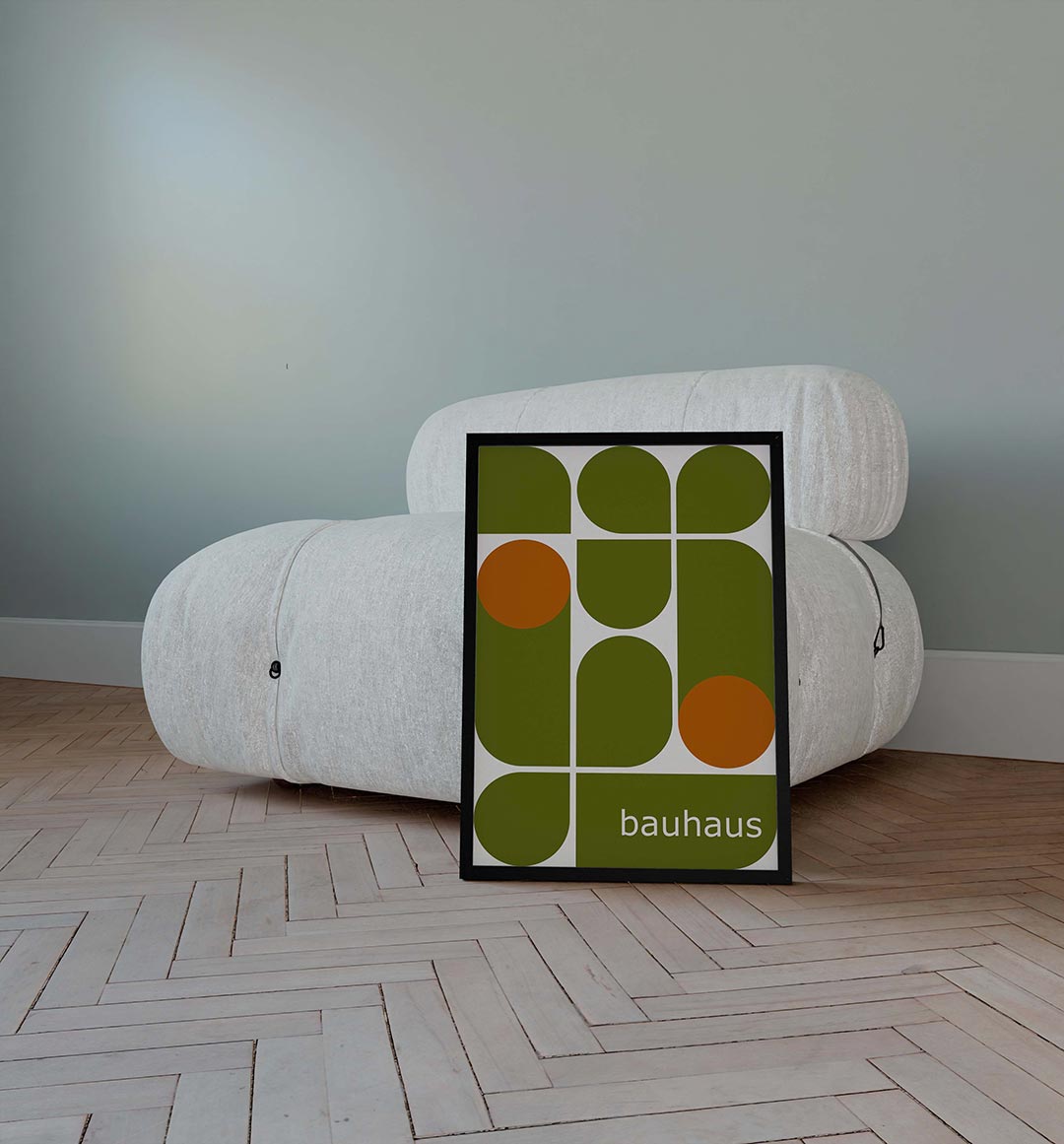 Vorm en kleur Poster