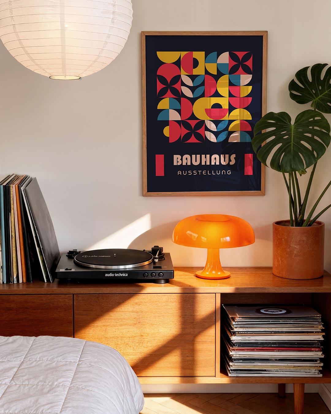 Vormritme en kleur Poster