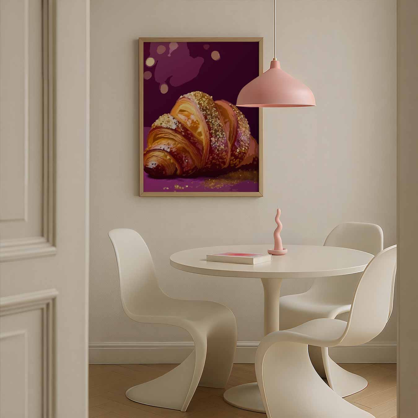 Croissant Droom Poster-WallArtistic