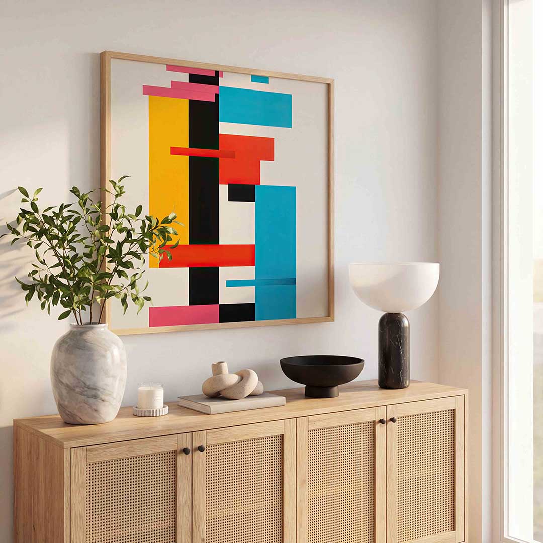 Geometrische vormen Poster