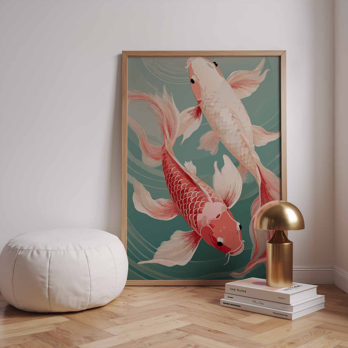 Koi Karper Kunstposter-WallArtistic