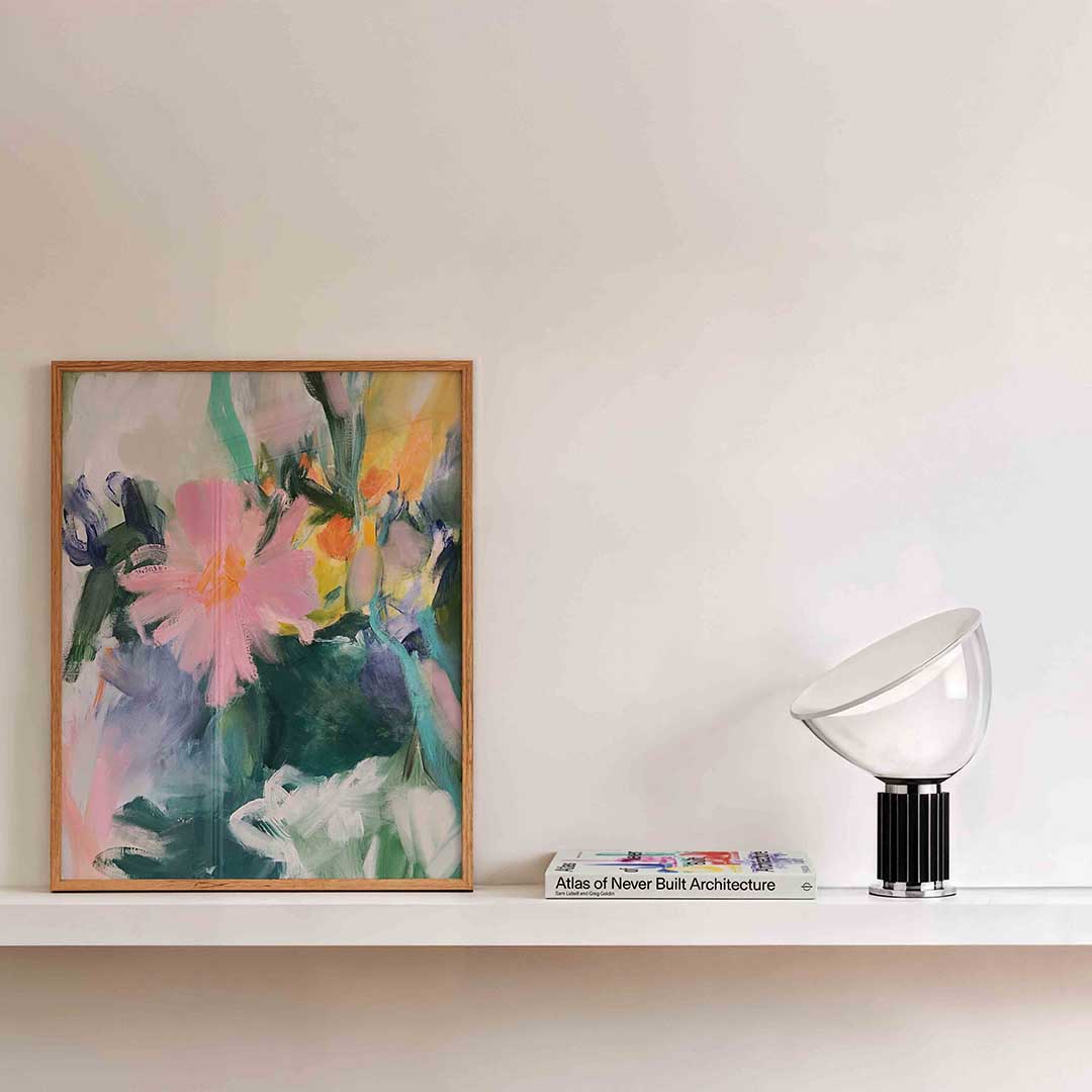 Bloemen en bladeren Poster