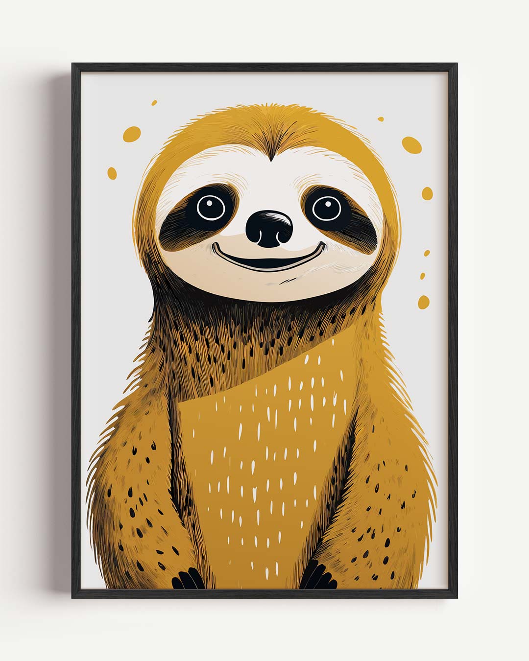 Lieve Luiaard Poster-WallArtistic