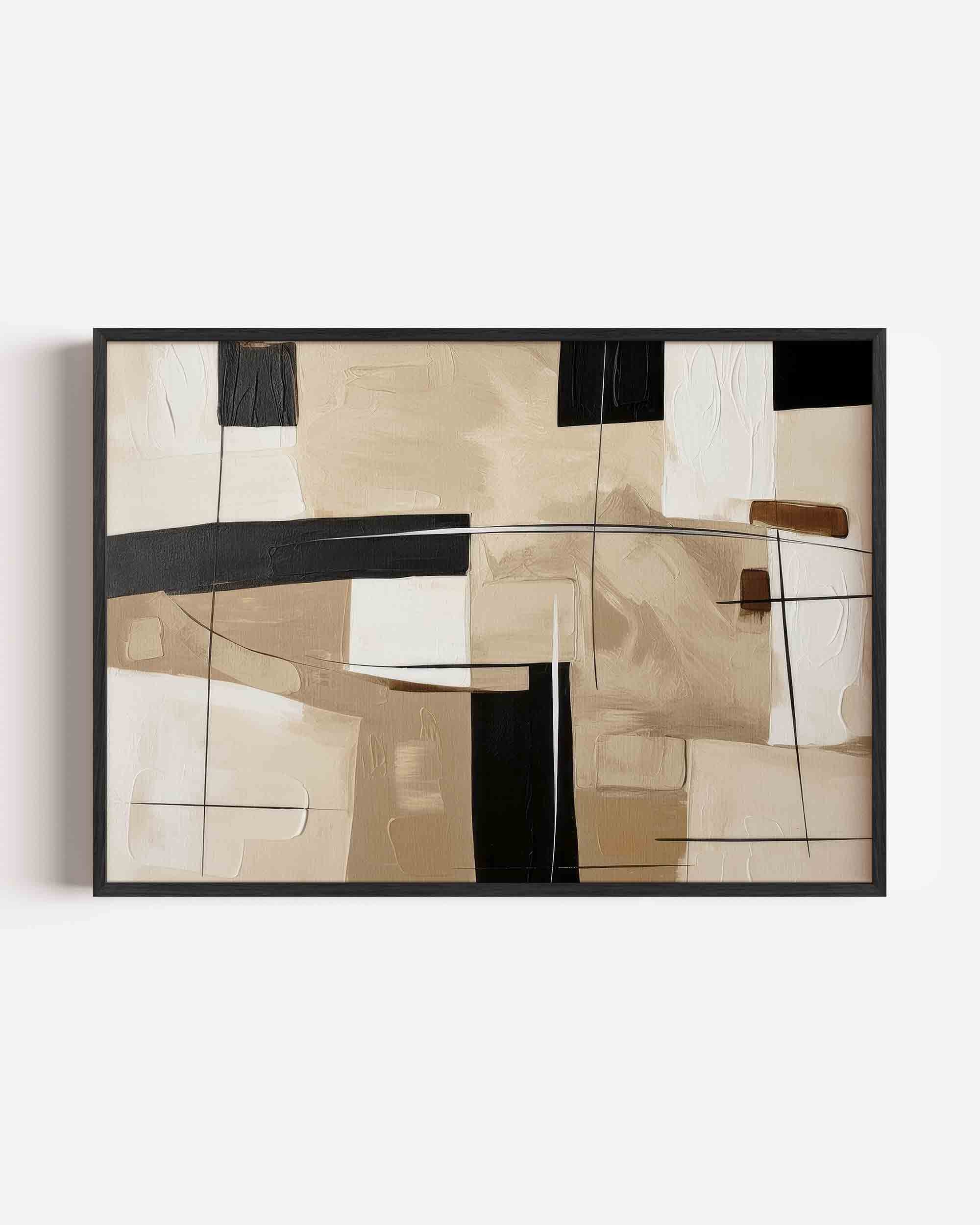 Abstracte vormen Poster