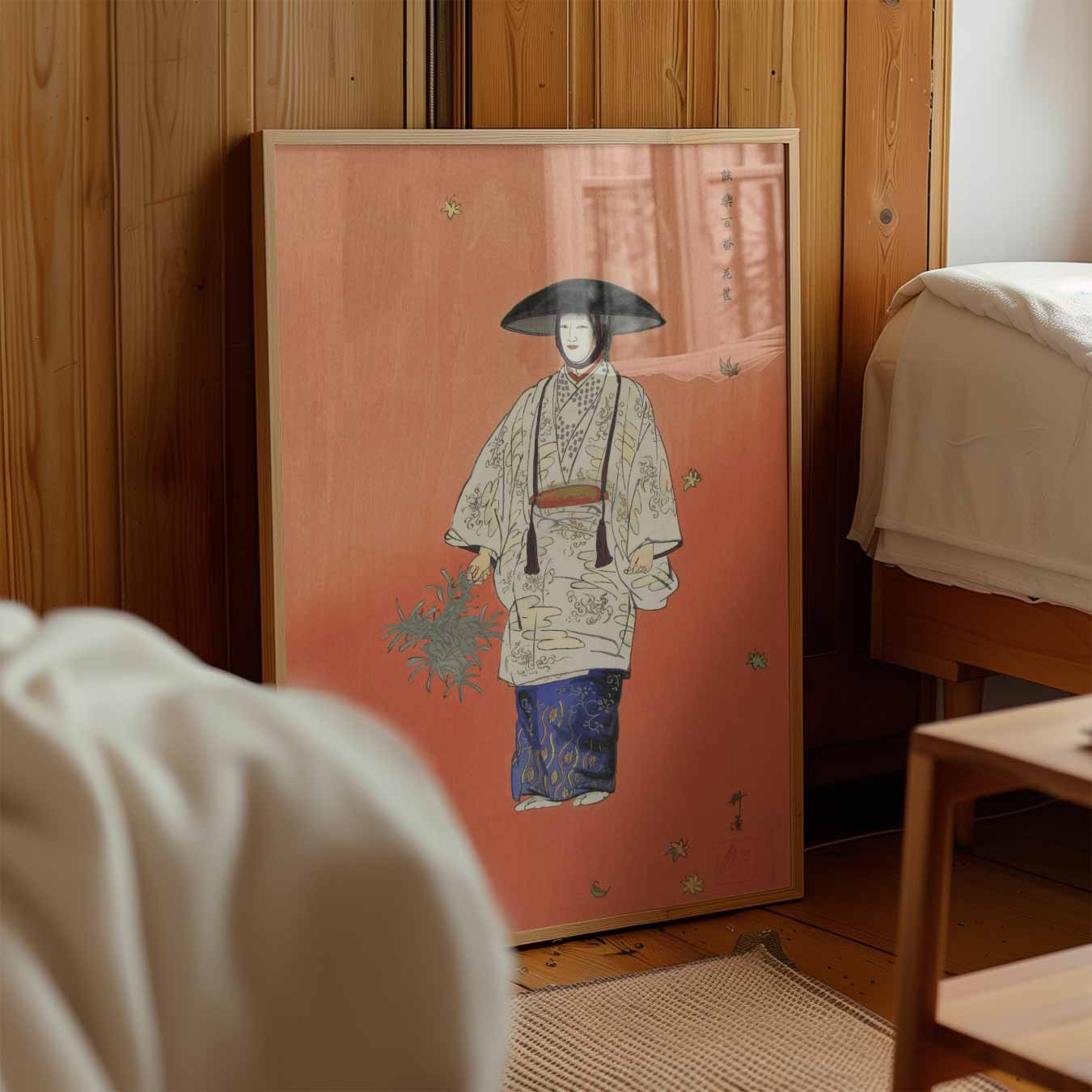 Elegante Japanse Herfst Poster-WallArtistic