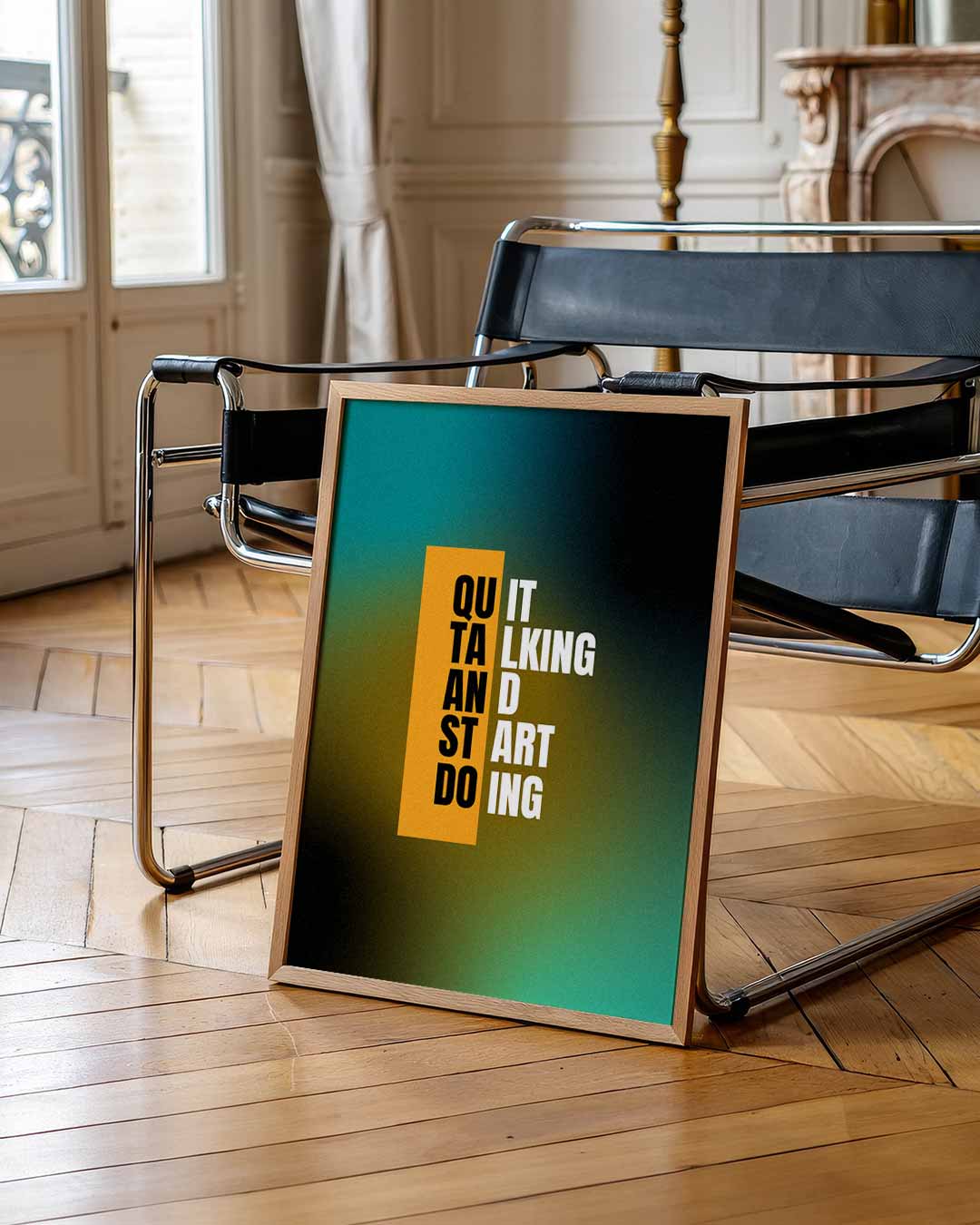 Inspirerende Actieposter-WallArtistic