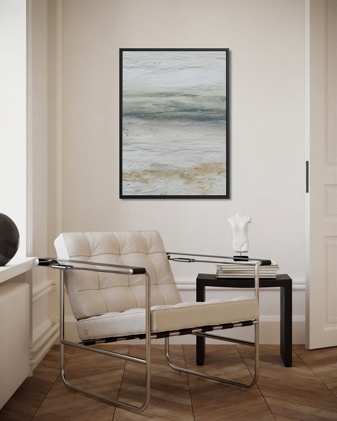 Rustige kleurencompositie Kunstwerk