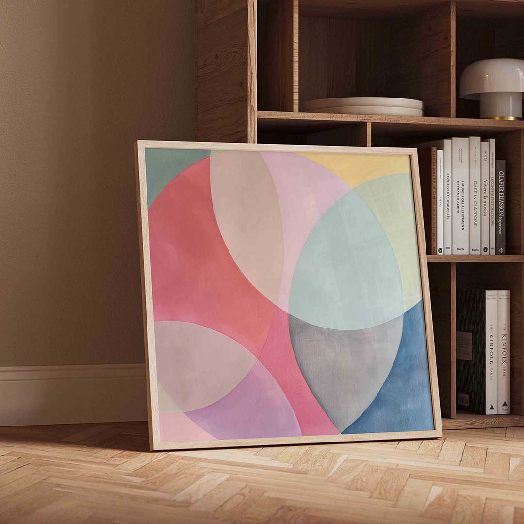 Abstracte vormen Poster