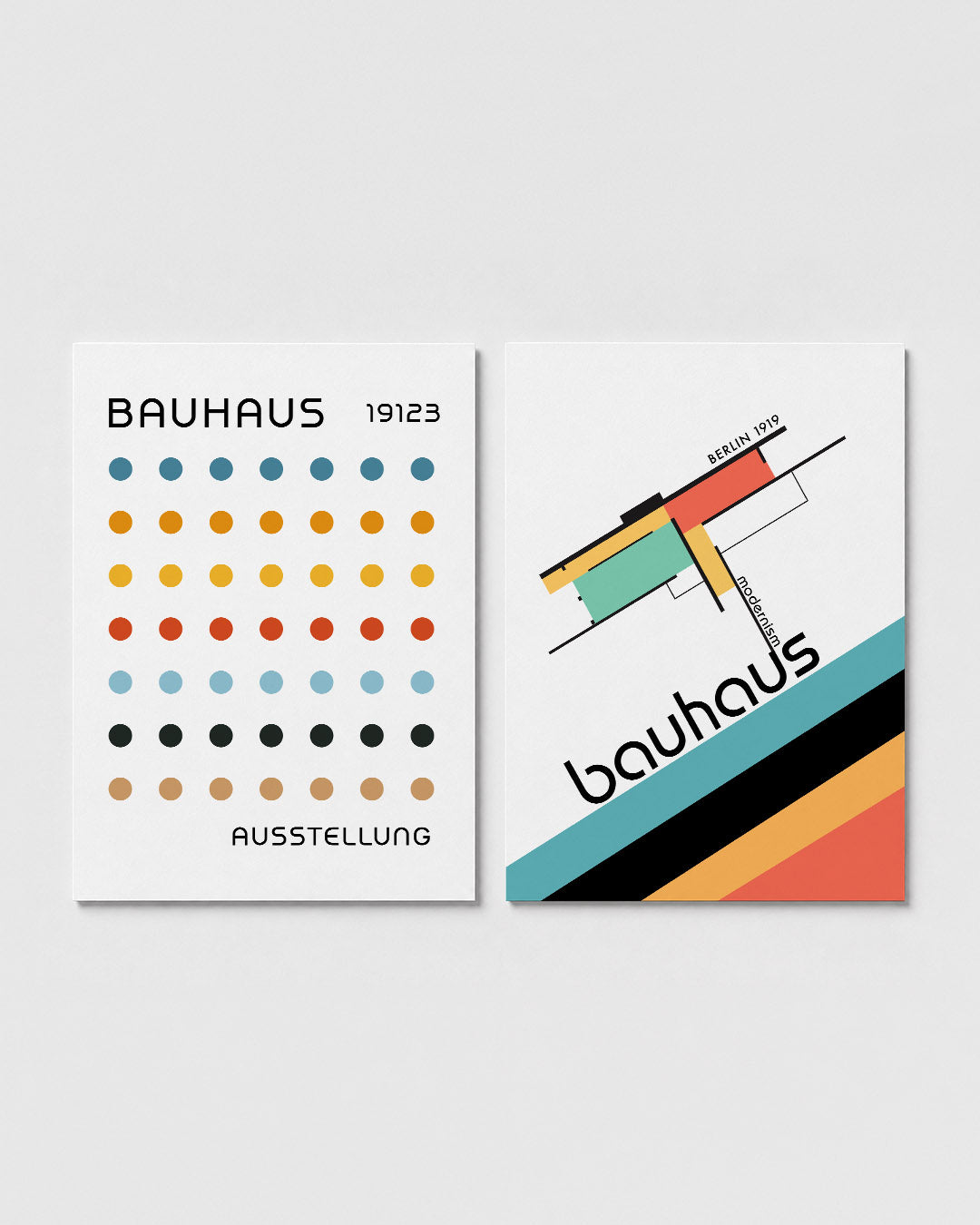 Kleurrijk puntenspel Posterset