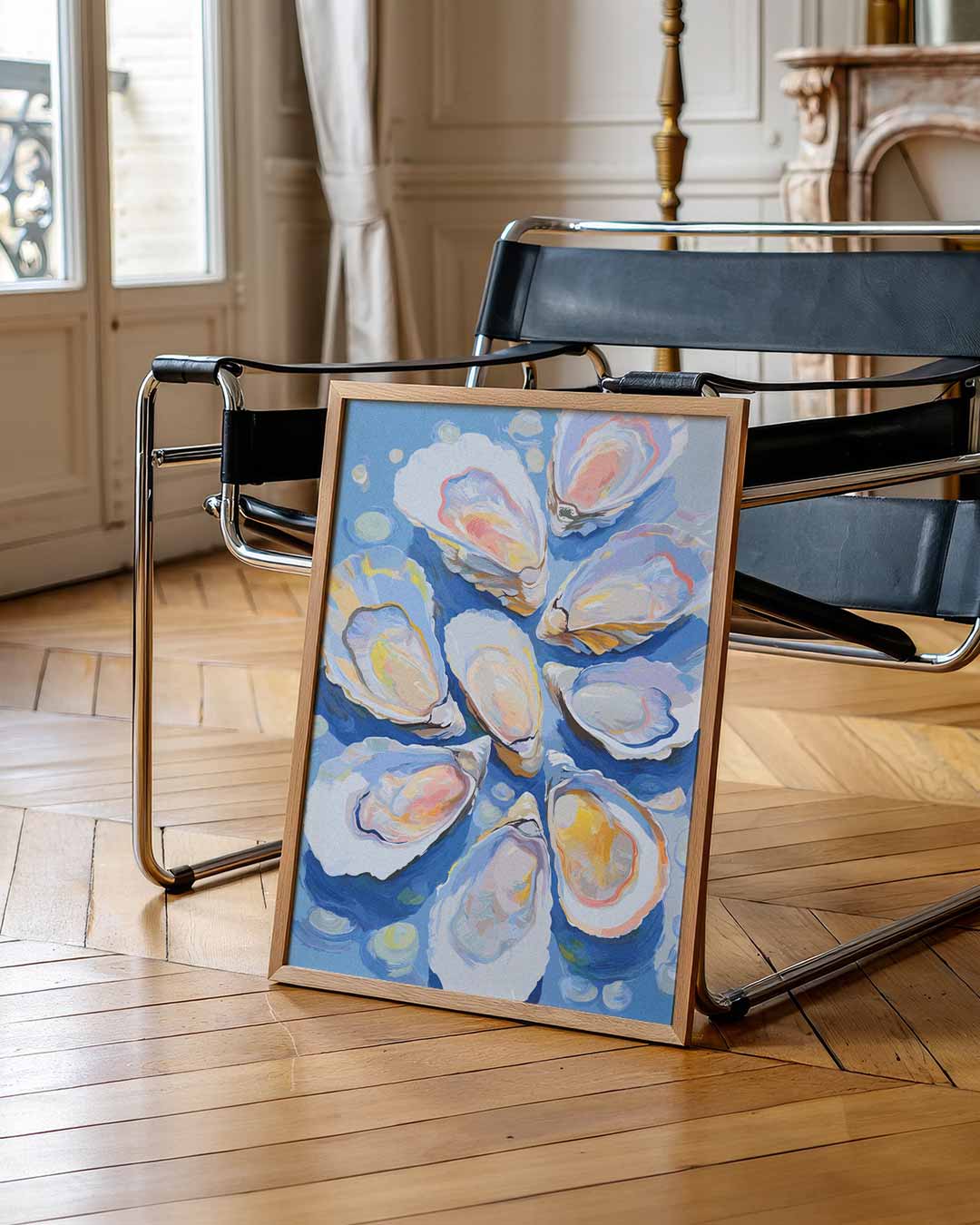 Elegant Oester Kunstwerk Poster-WallArtistic
