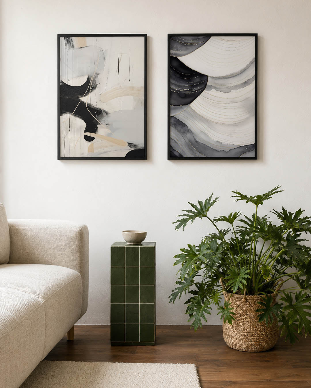 Lijnen en vlakken Posterset