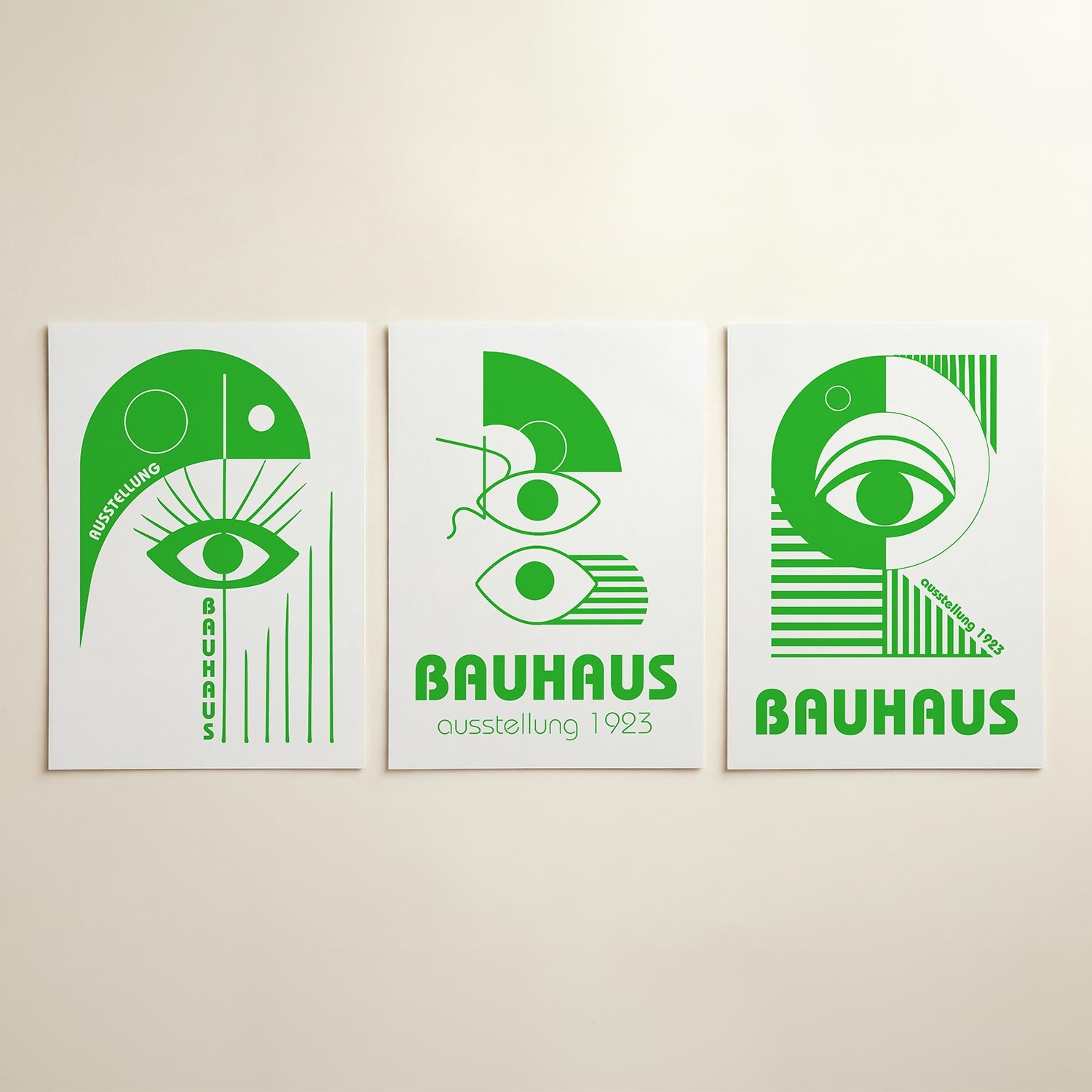 Oog en lijnen Posterset