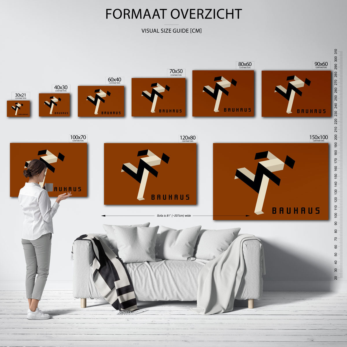 Vorm en beweging Poster