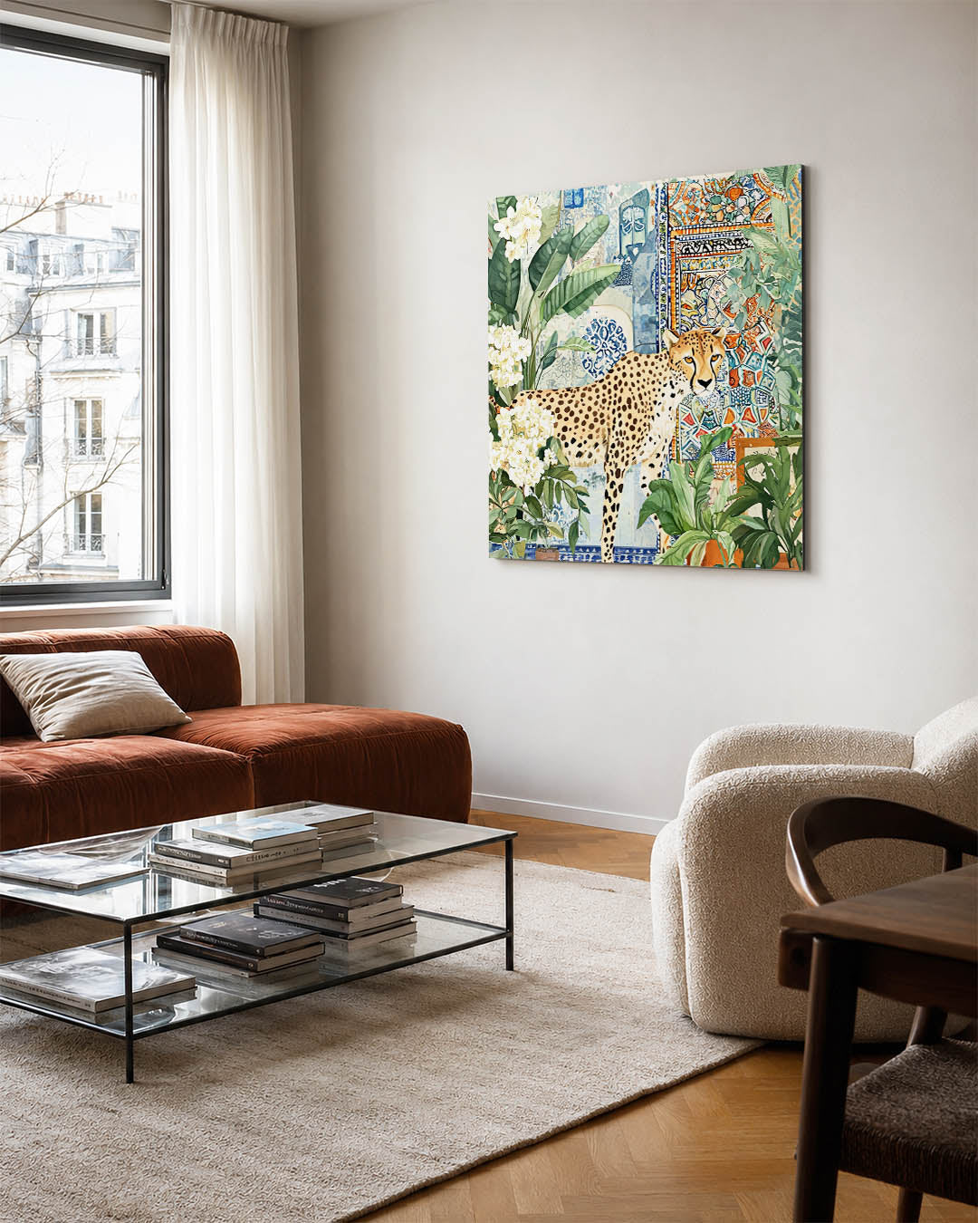 Exotische dierenwereld Kunstwerk