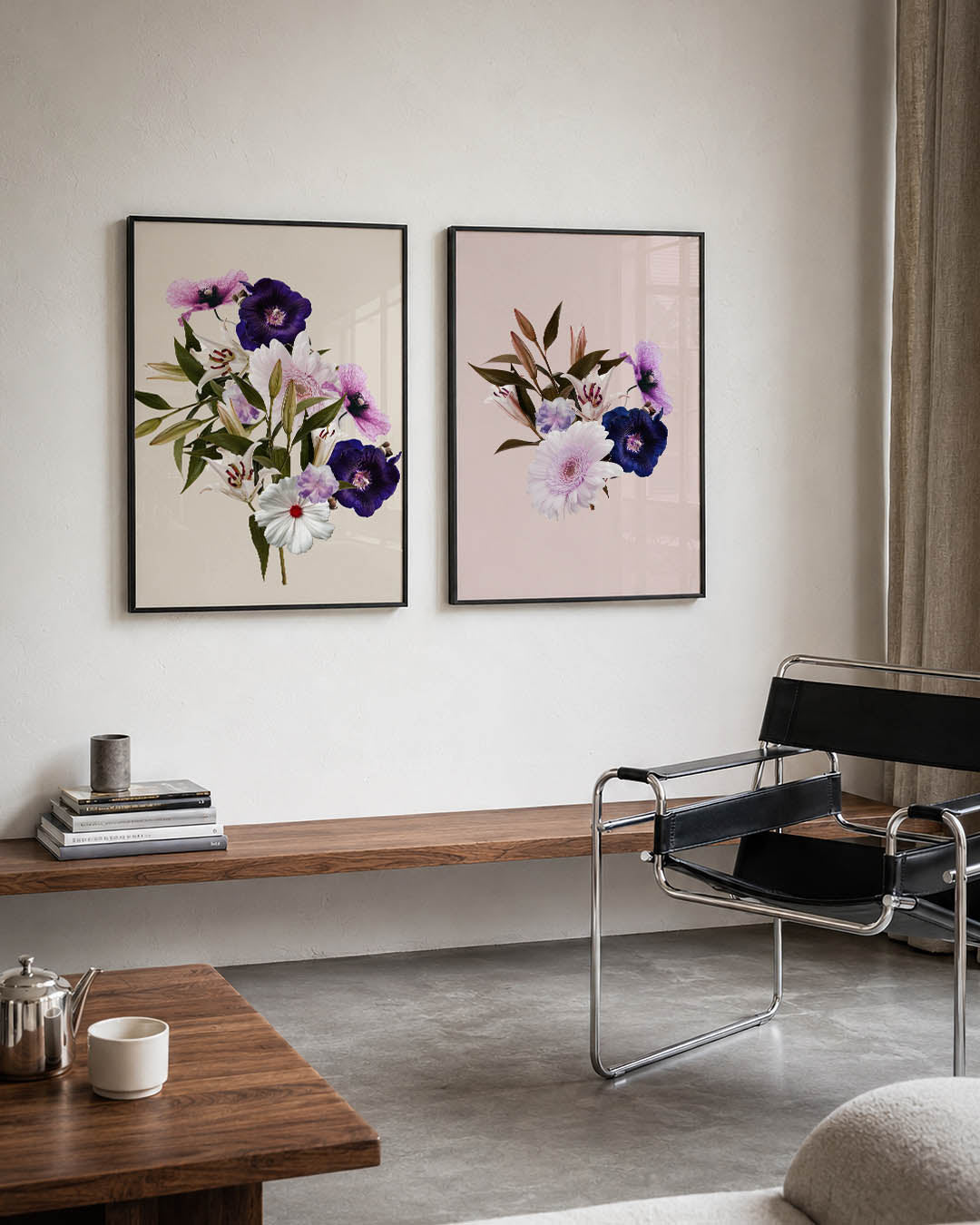 Bloemrijke harmonie Posterset