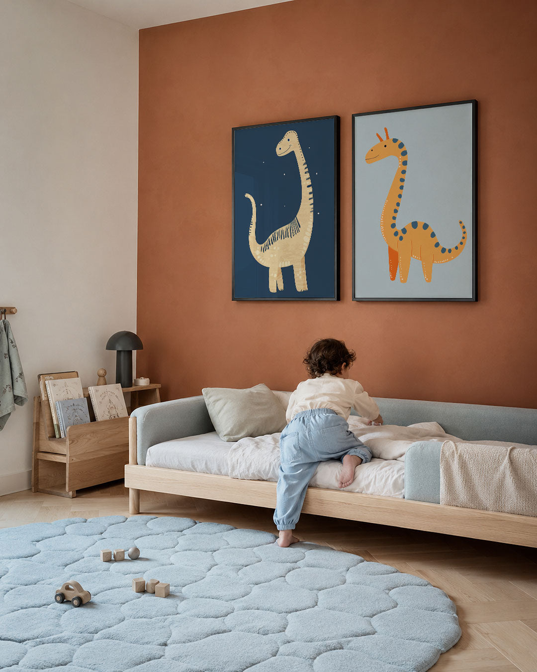 Vrolijke dino Posterset