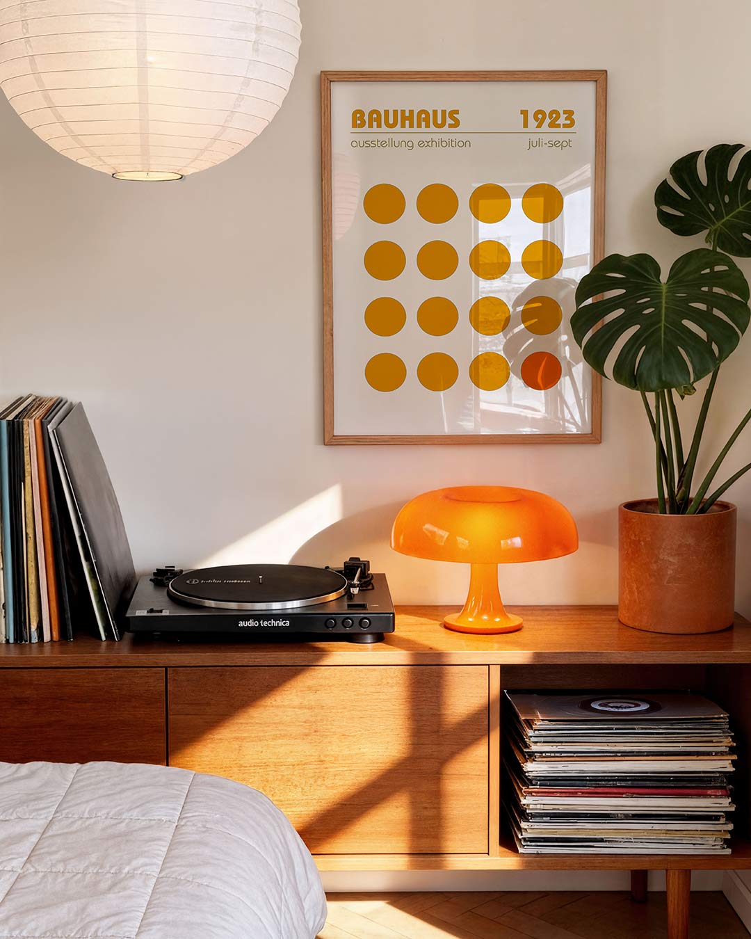 Cirkelpatroon en kleur Poster