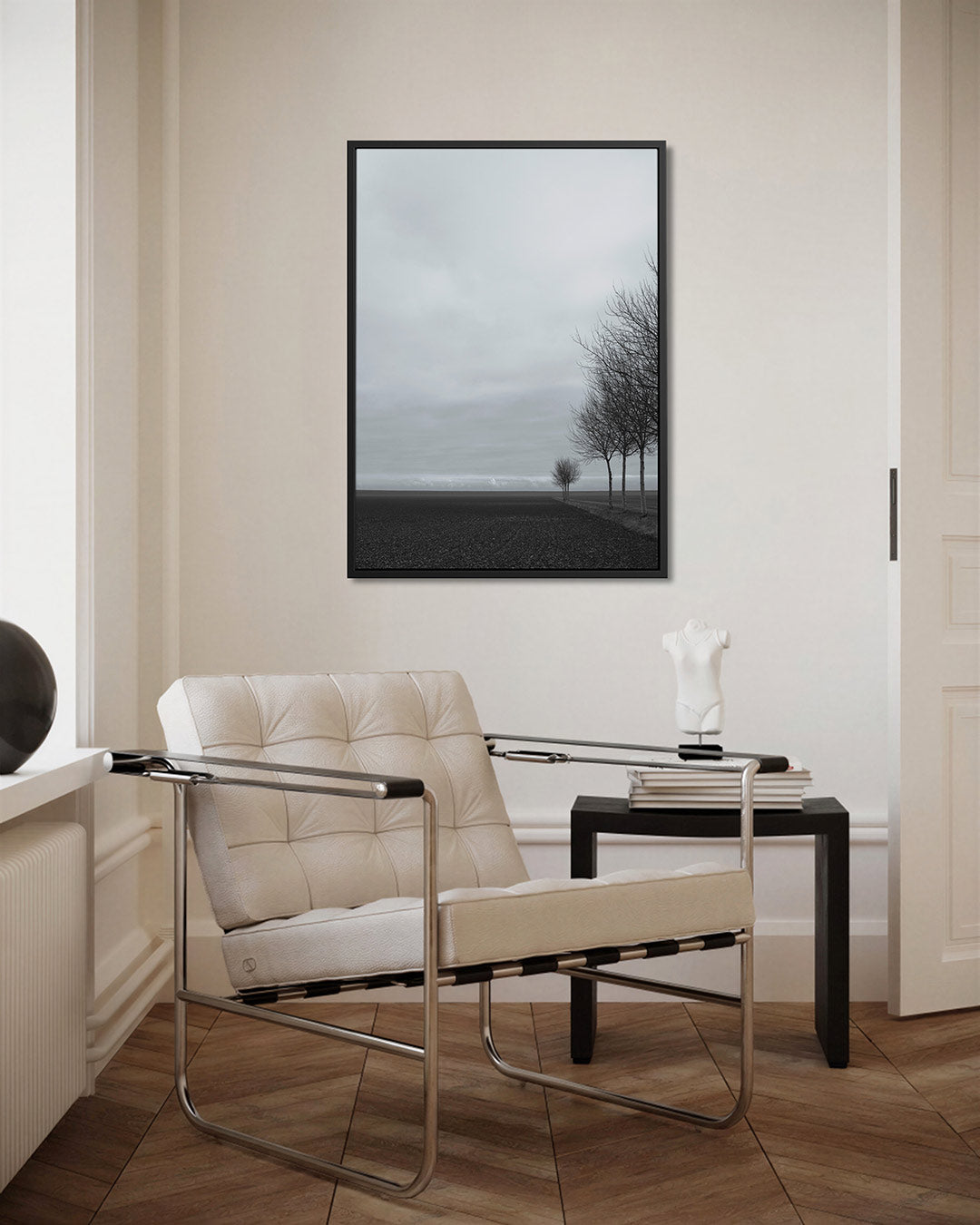 Rustige landschap Kunstwerk