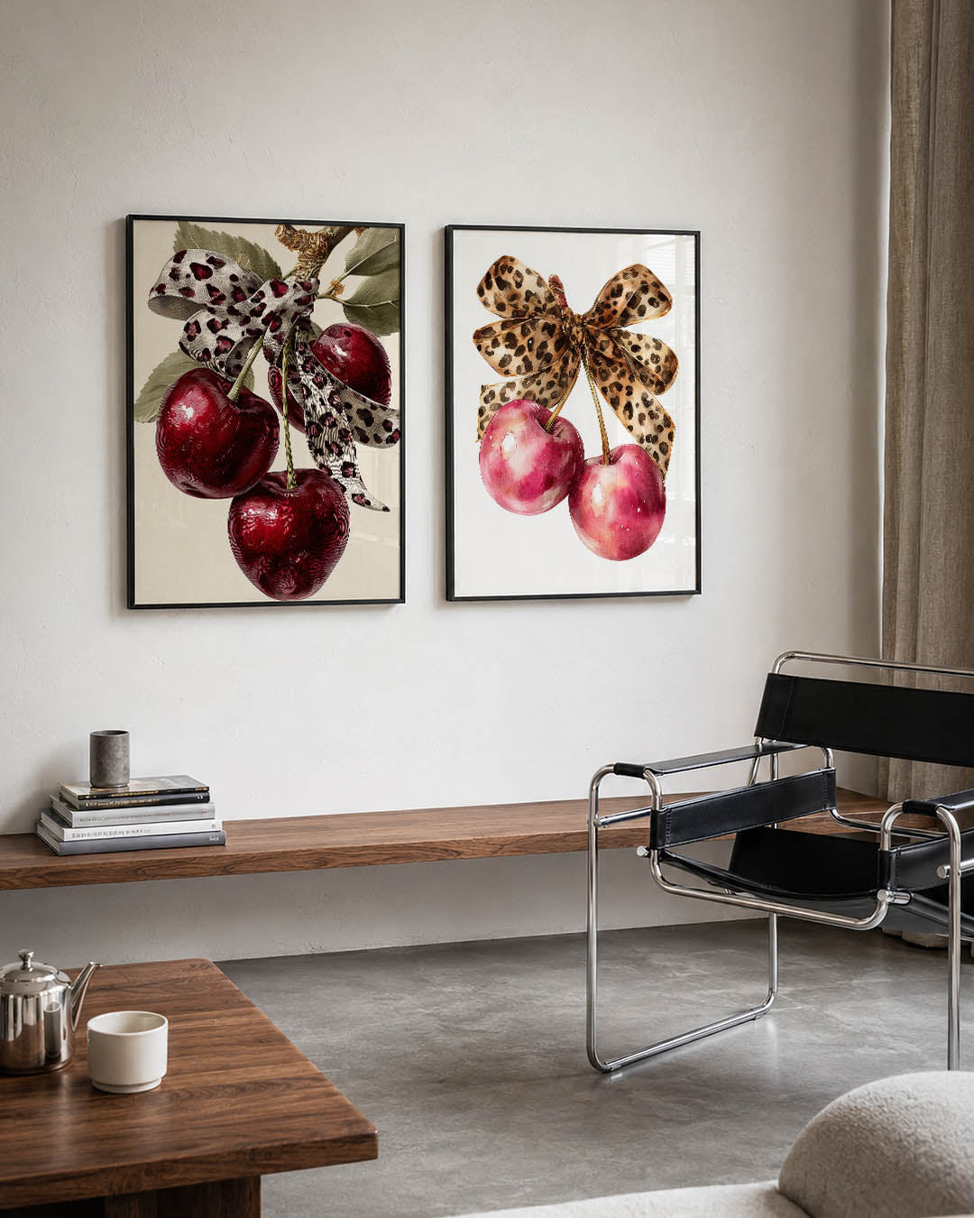 Fruit en lint Posterset