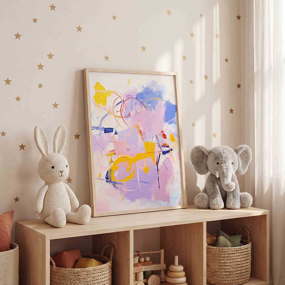 Abstracte vormen Poster