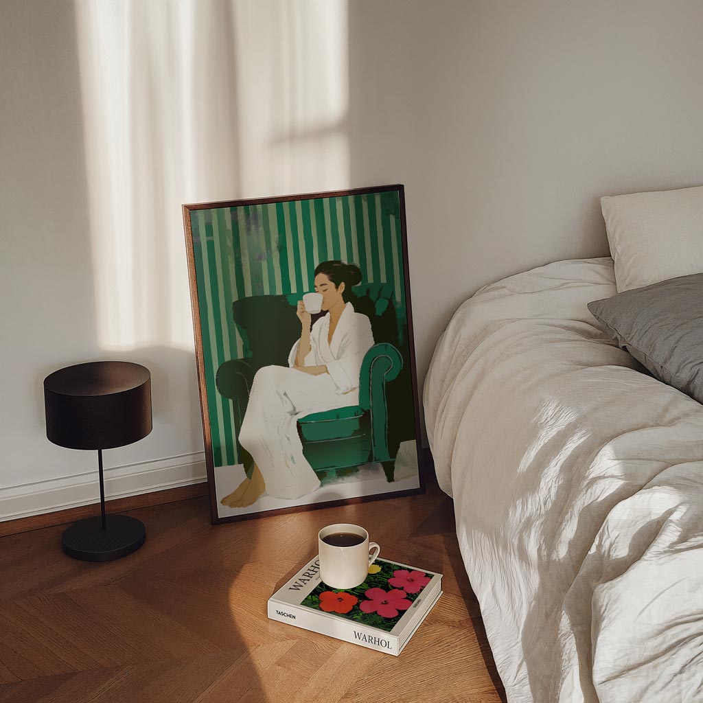 Relaxmoment Poster met Thee Poster-WallArtistic