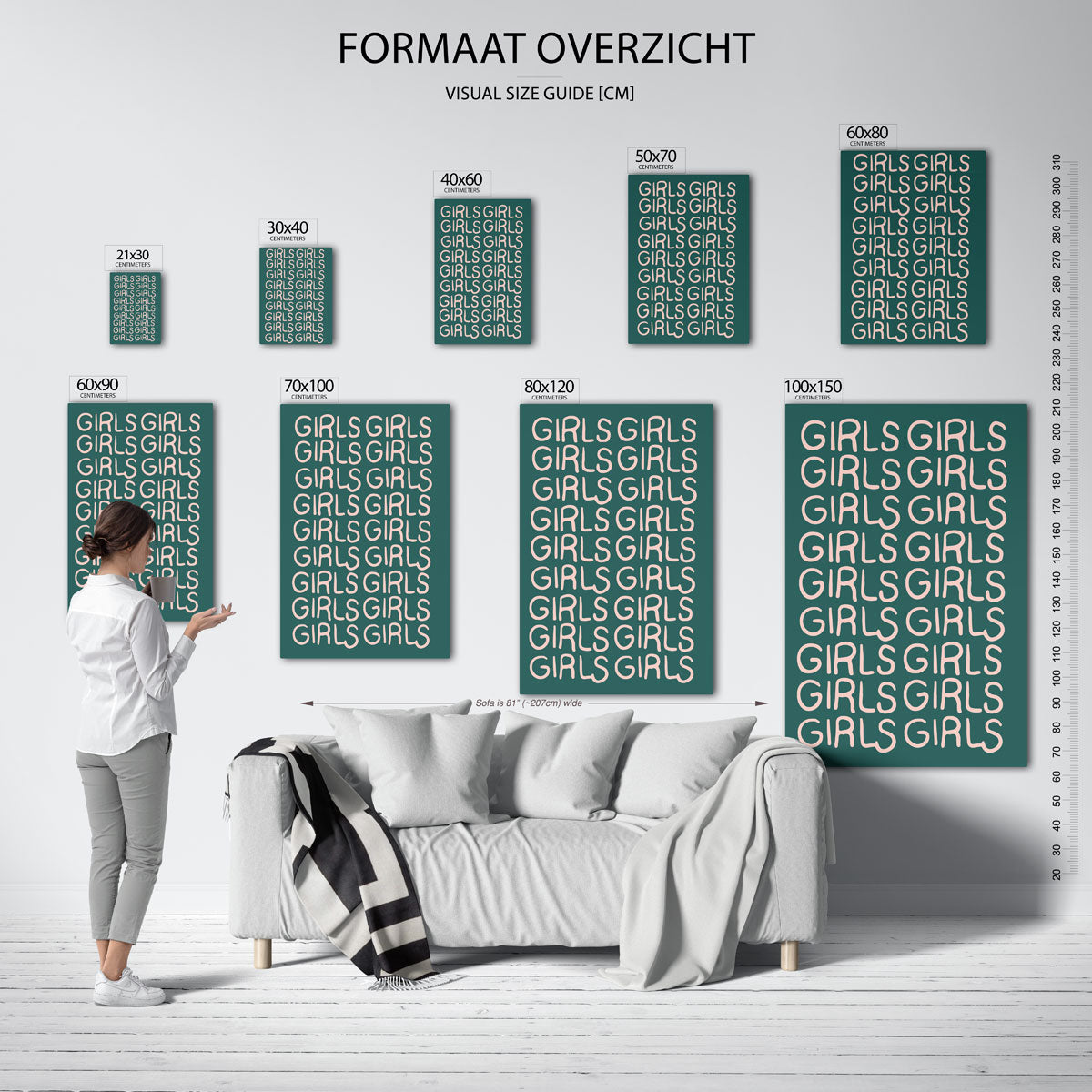 Herhaling van girls Poster