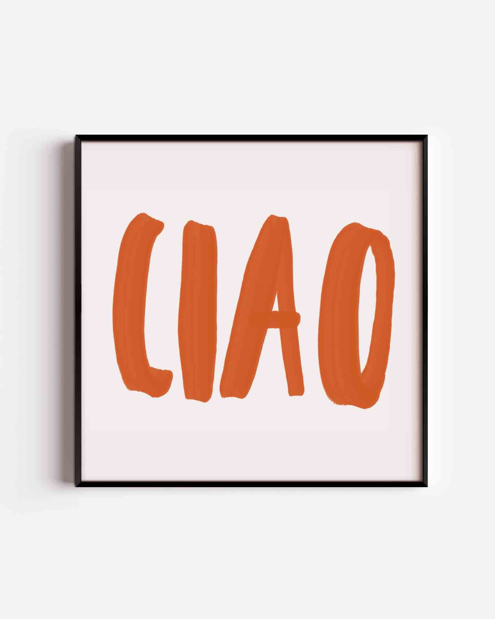 Ciao Poster