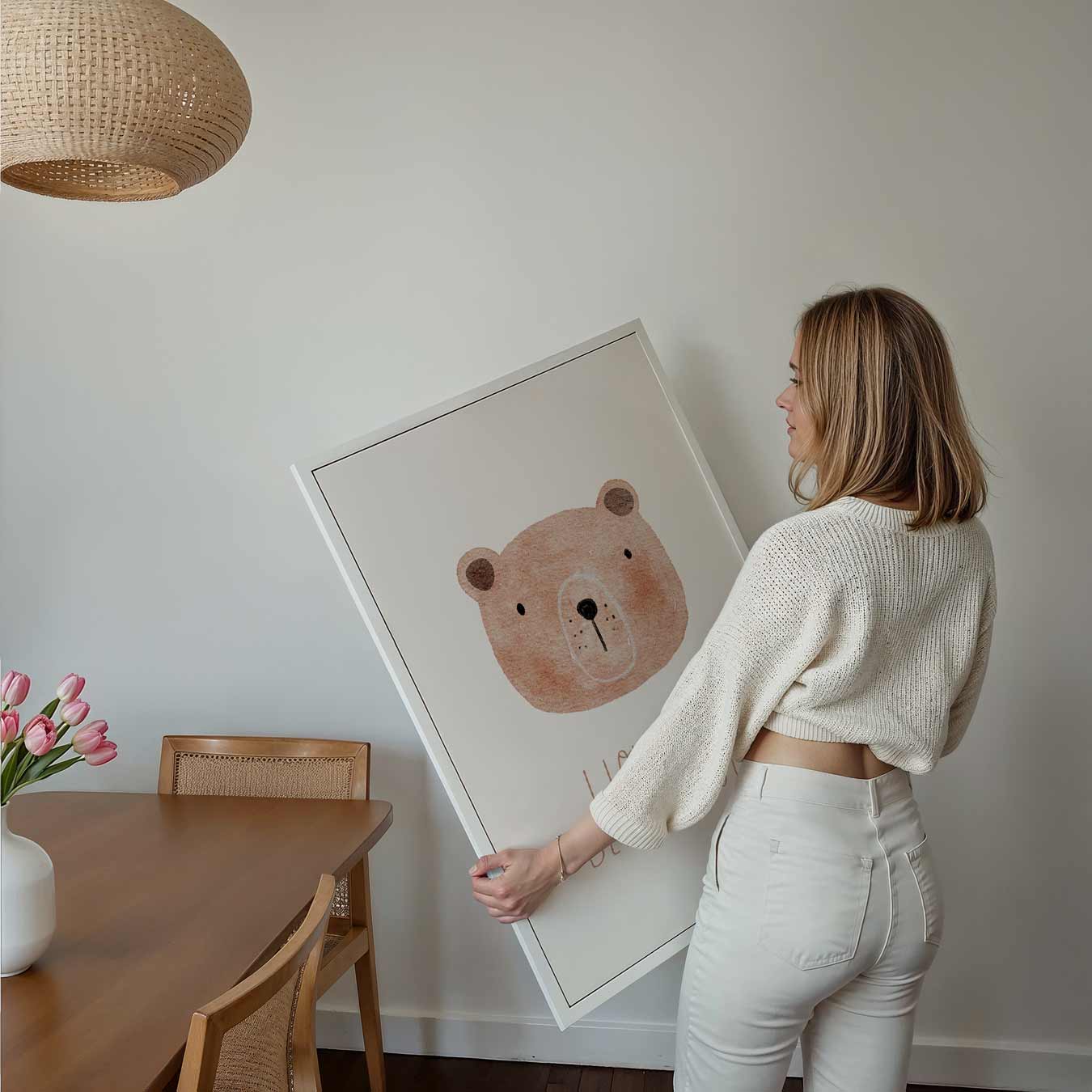 Schattige Beertje Poster-WallArtistic