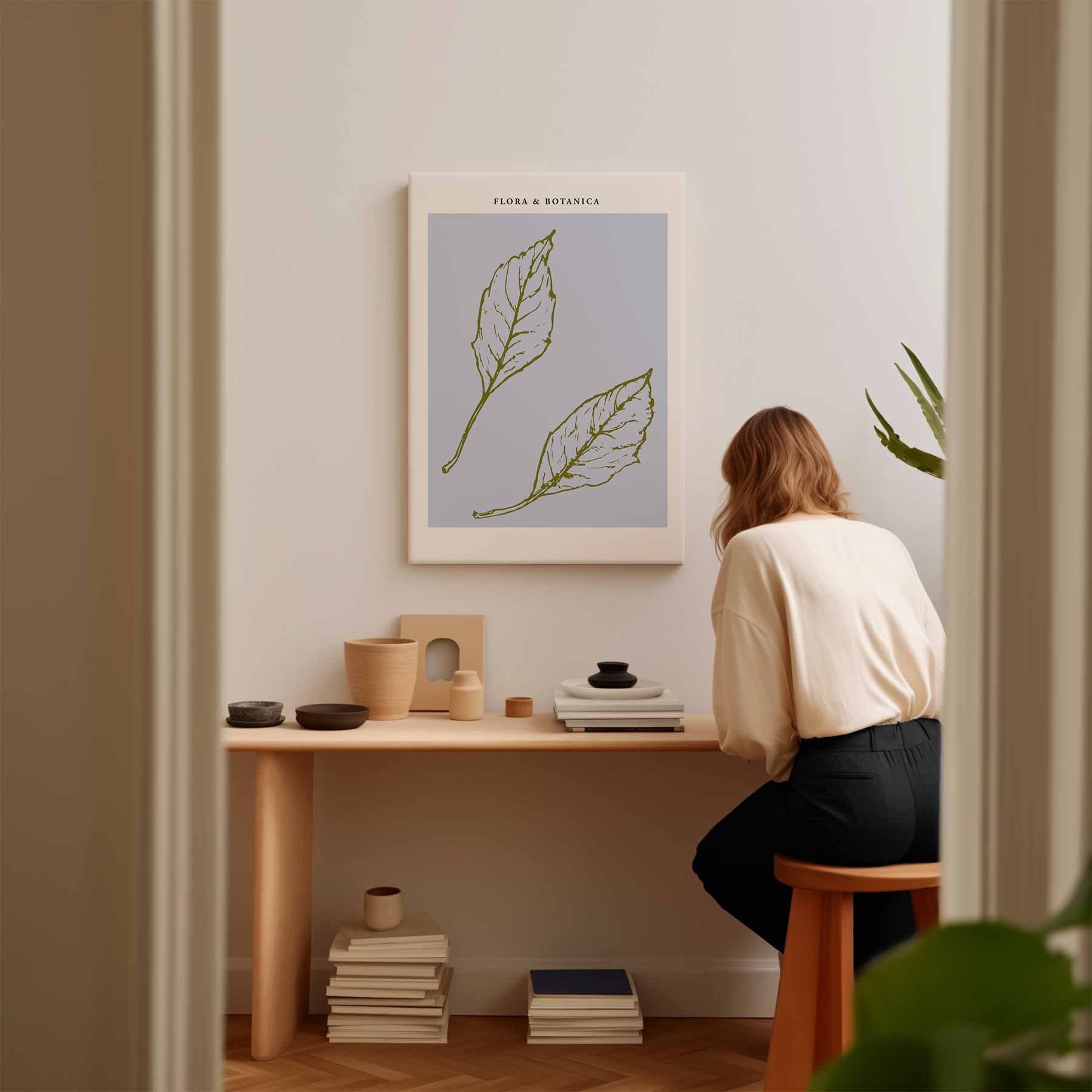 Botanische Bladeren Kunstposter