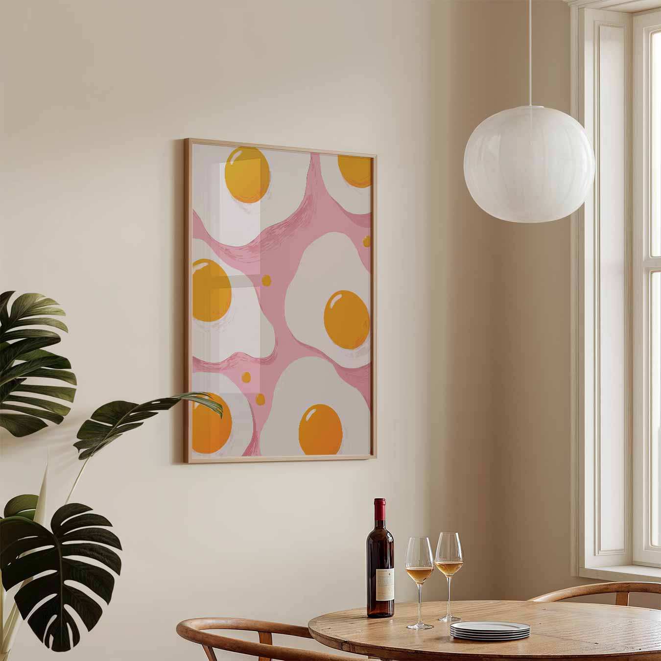 Sunny Side Up Fun Poster-WallArtistic
