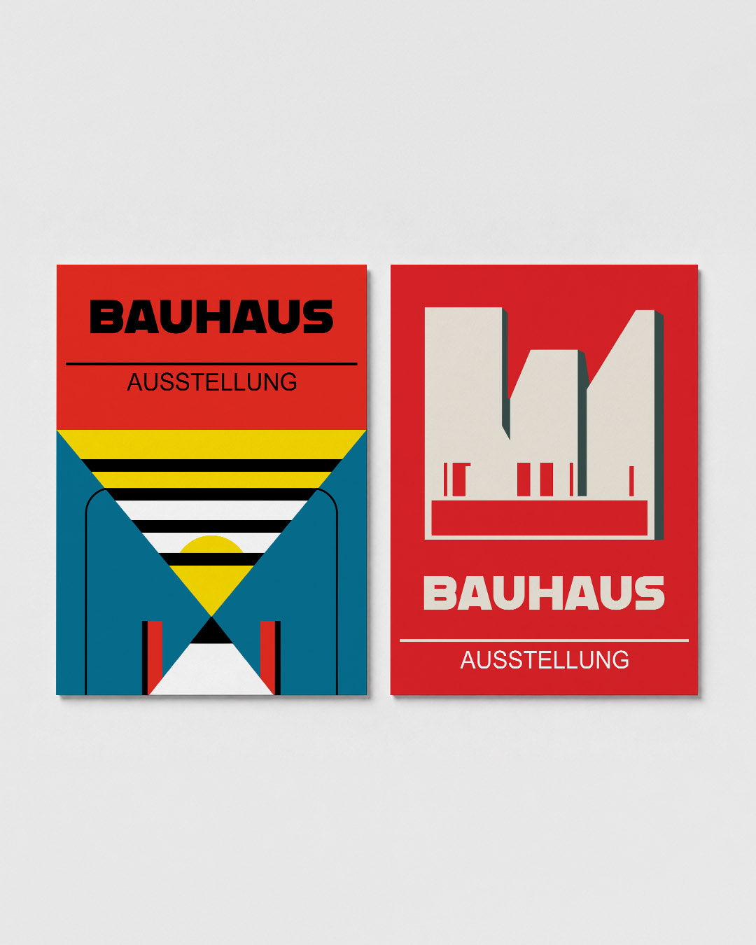 Kleurrijke vormen Posterset