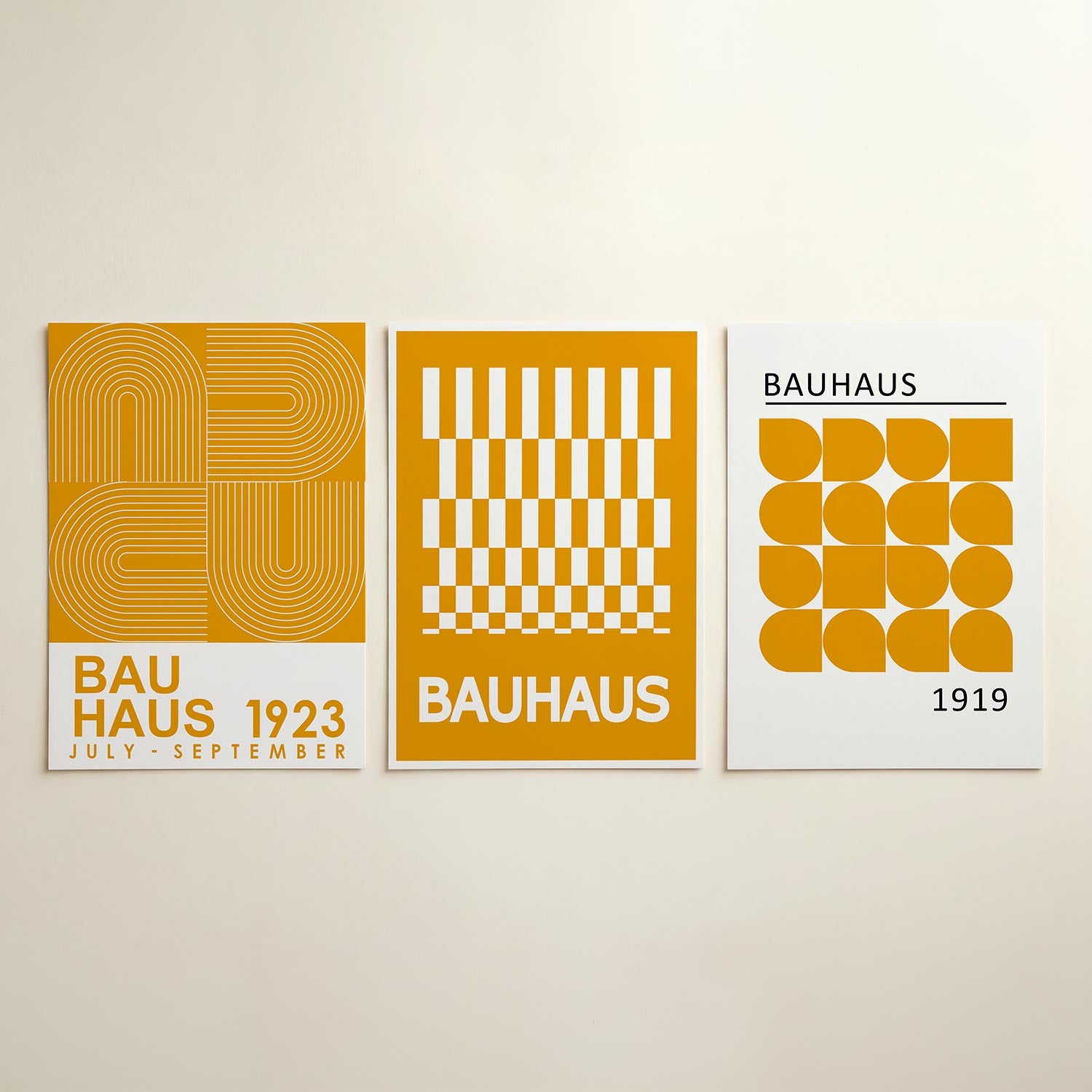 Lijnen en kleurvlakken Posterset