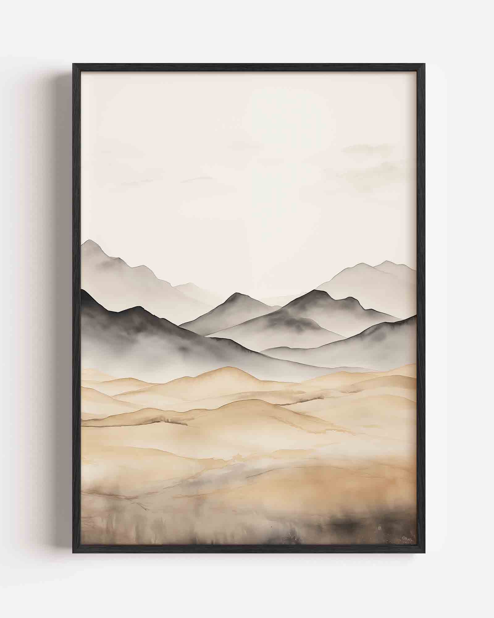 Berglandschap Poster