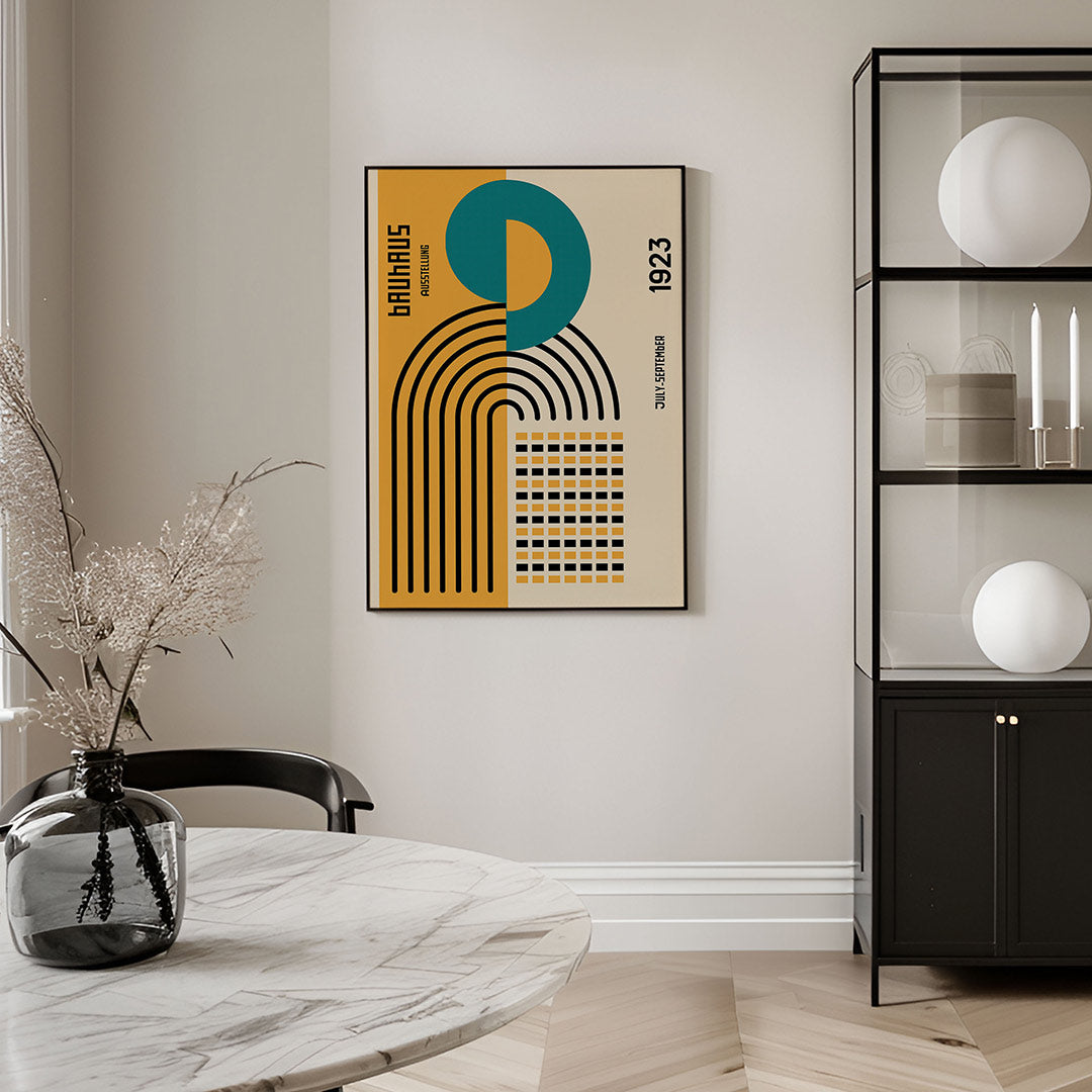 Lijnen en vlakken Poster