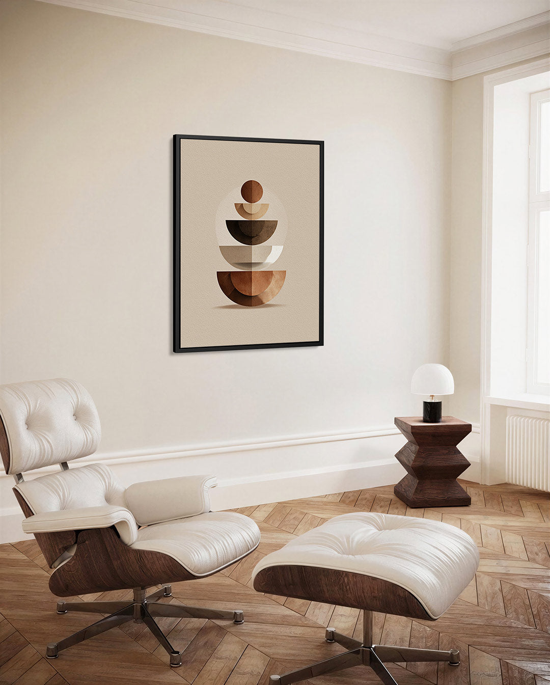 Geometrische vormen Kunstwerk