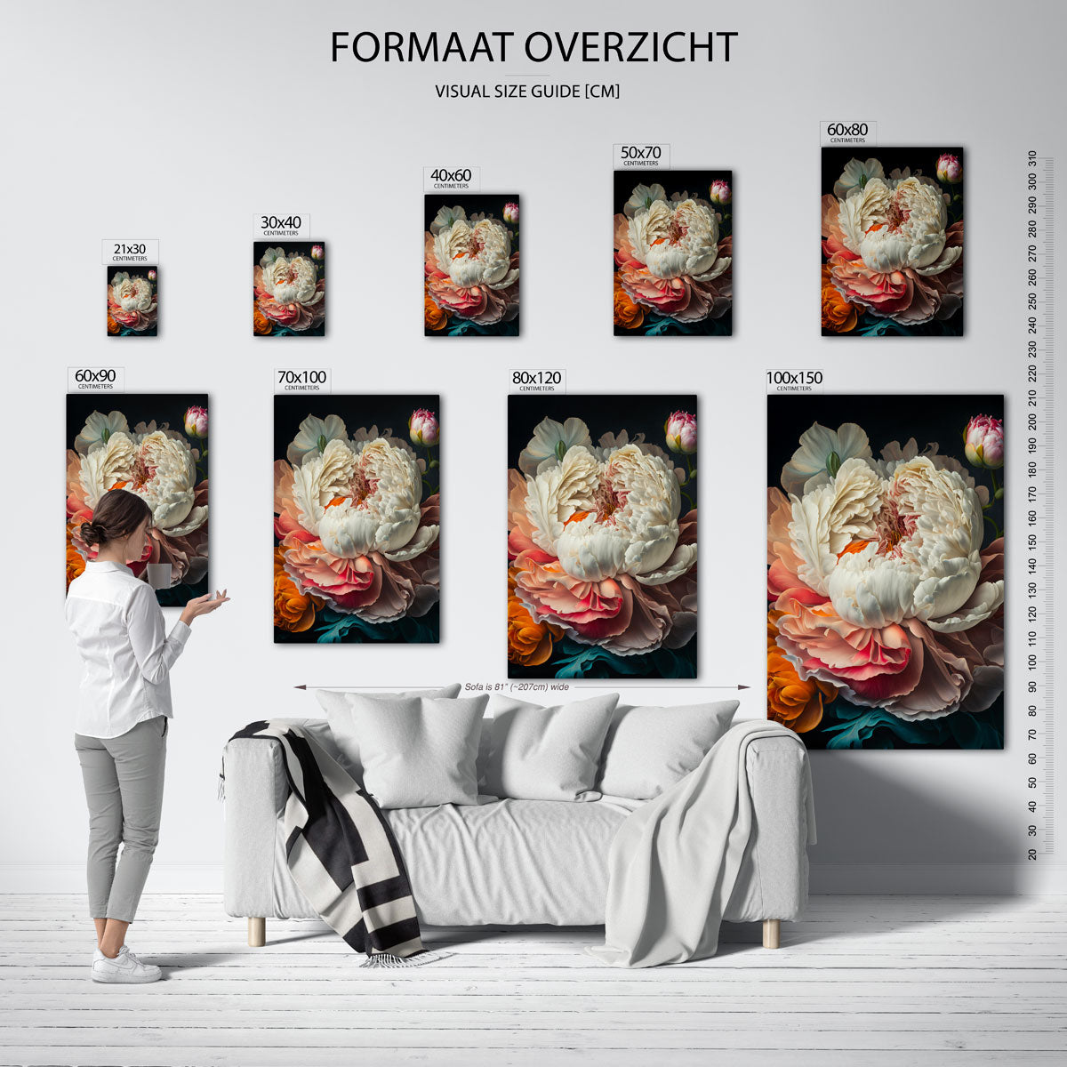 Bloemenpracht Poster