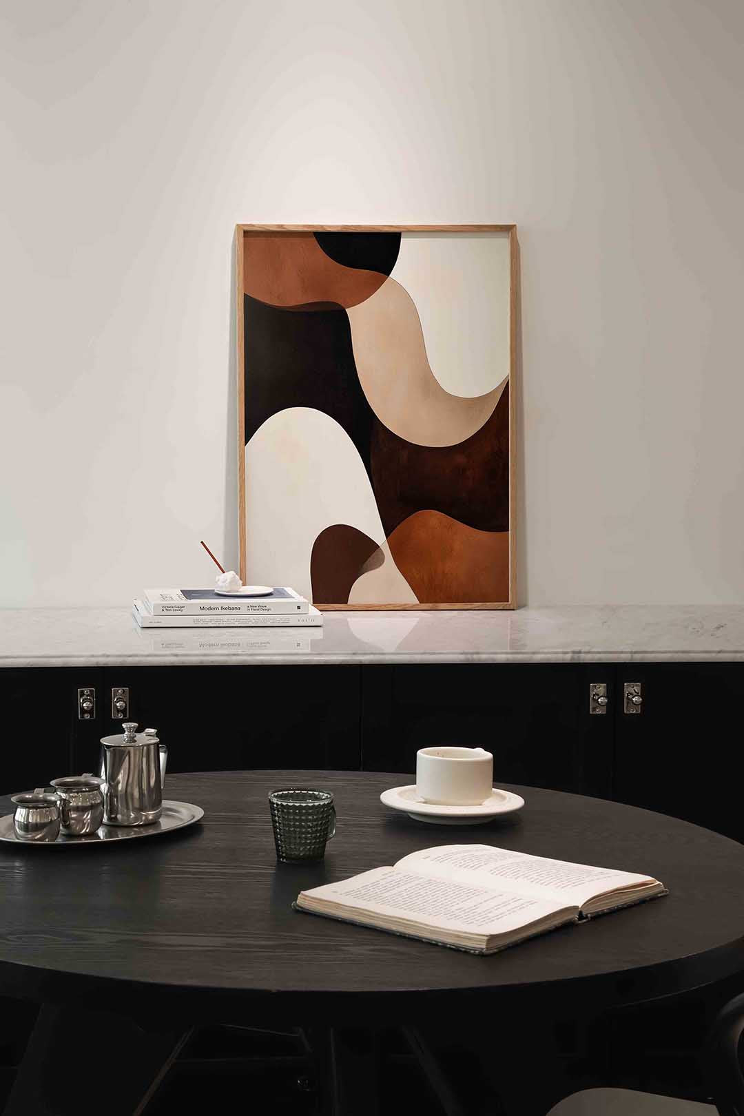 Abstracte vormen Poster