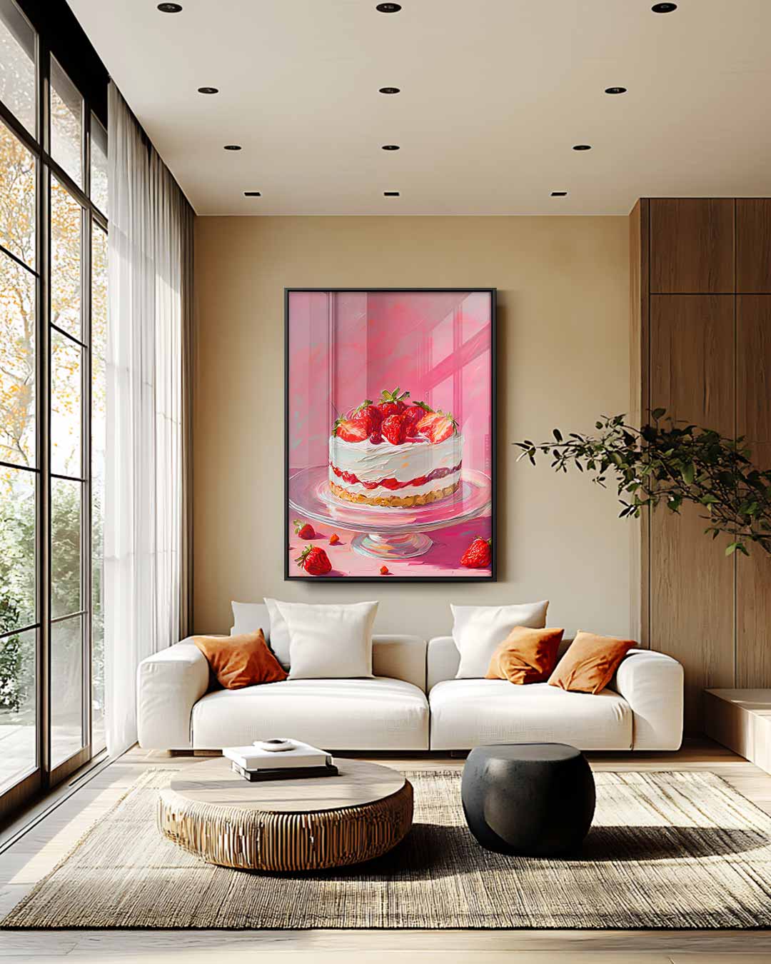 Zoete Euforie Schilderij Kunstwerk-canvas-dibond-plexiglas-wanddecoratie-WallArtistic
