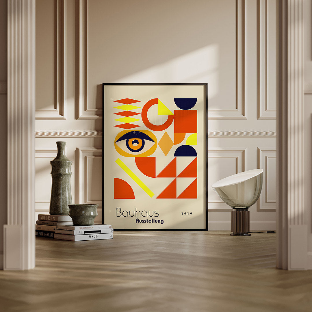 Vormen en vlakkenspel Poster