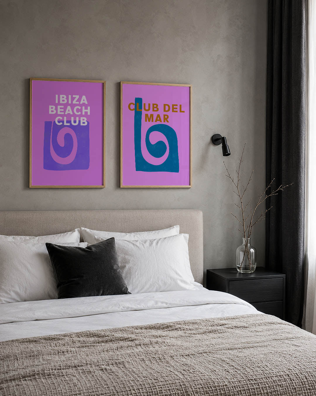 Kleurrijke vormen Posterset